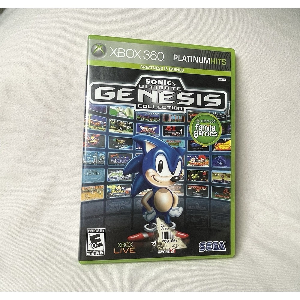 Sonic's Ultimate Genesis Collection / Game - Microsoft Xbox 360